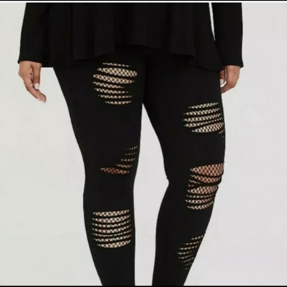 torrid Ripped Leggings